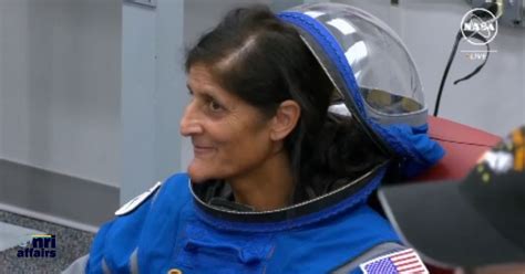 Indian-American astronaut Sunita Williams pilots NASA's Boeing ...