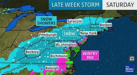 Major Winter Storm Headed For The East Coast | Unofficial Networks