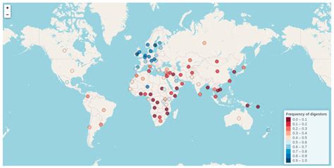 Lactose Intolerance Map