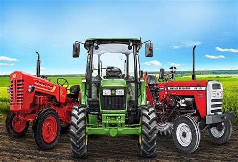 Types of Tractors in India - Role in Farming