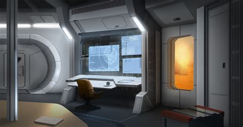 Mars base interior by Alexey Rubakin | human Mars