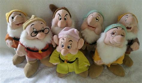 Disney Store Seven Dwarfs plush 12 inches tall | #1884785413