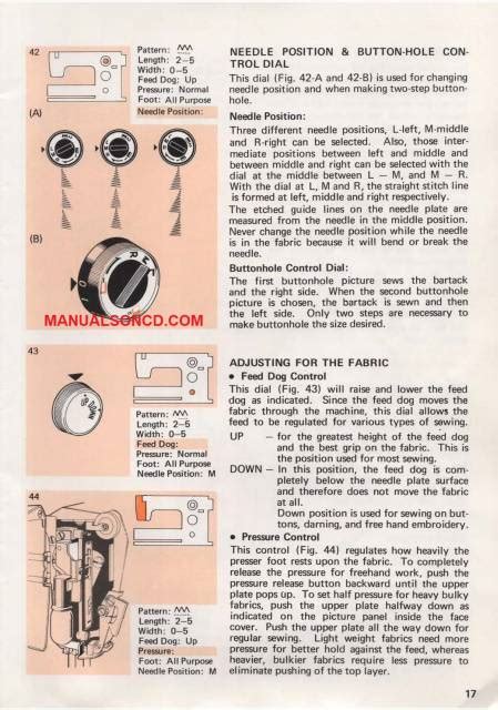 White 510 Sewing Machine Instruction Manual