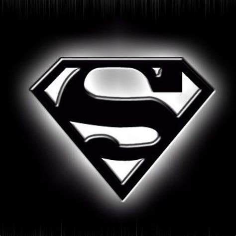 Black Superman Logo