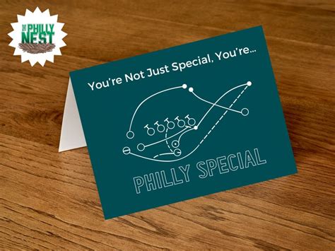 Philly Special Printable Card - Etsy