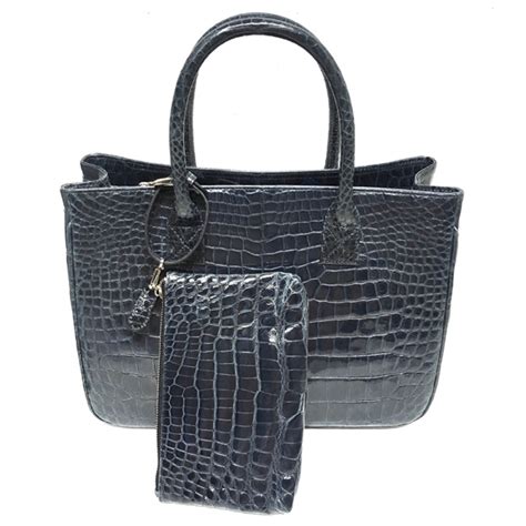 Crocodile Skin Bag - buy custom made crocodile bag on Bangkok Bootery