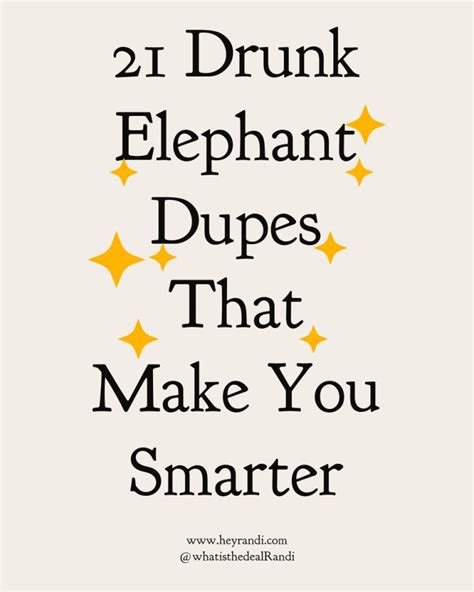 Drunk Elephant Dupes: Discover the Best Including Marula Oil Dupe | Beauty & Skincare ...