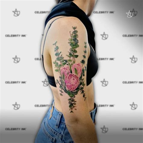 Australian National Flower Tattoo