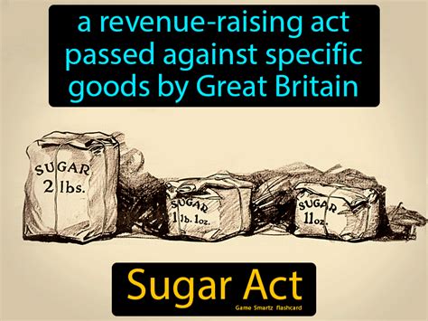 Sugar Act - US History | Sugar act, Acting, Us history