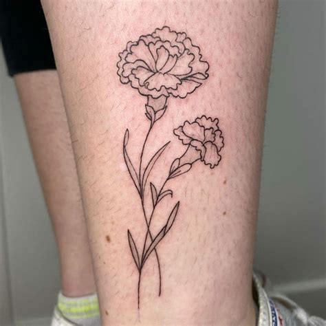 101 Amazing Carnation Tattoo Designs You Need To See! | Outsons | Men's ...