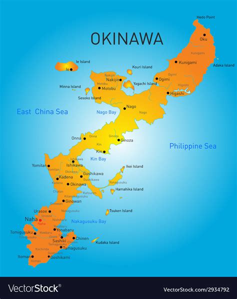 Okinawa World Map