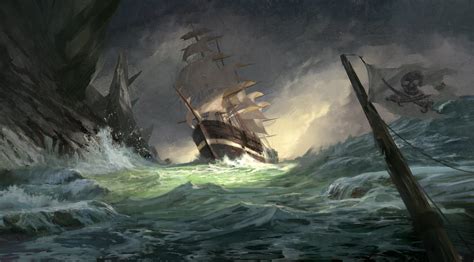 Ship in a Storm by stayinwonderland on DeviantArt