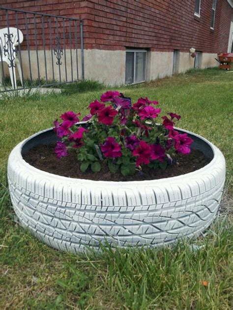 Inspiring 30 Wonderful Diy Used Tire Planters for Flower Garden Ideas ...