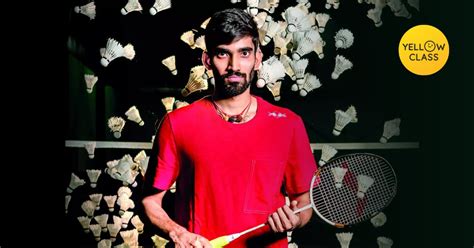 2021 Silver Medalist Srikanth Kidambi for Badminton collaborated with Yellow Class - Chandigarh ...