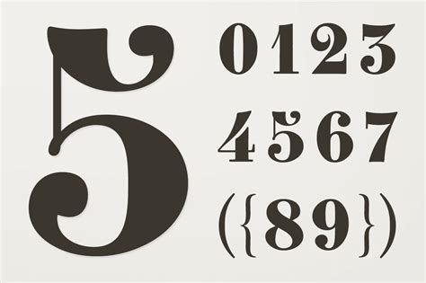 50+ Best Number Fonts for Displaying Numbers | Best number fonts, Number fonts, Lettering