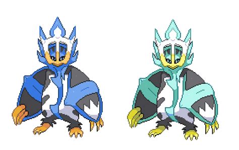 Mega Empoleon Normal/Shiny by LuxLuxray on DeviantArt