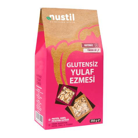 Nustil Gluten Free Oatmeal 250 grams (1 Package)