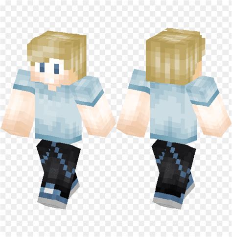 Cool Blond Hair Boy - Minecraft Blond Boy Ski PNG Transparent With ...