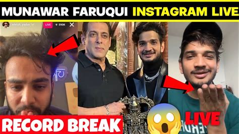 Munawar Faruqui's First Instagram Live: What Really Happened? | Fact ...