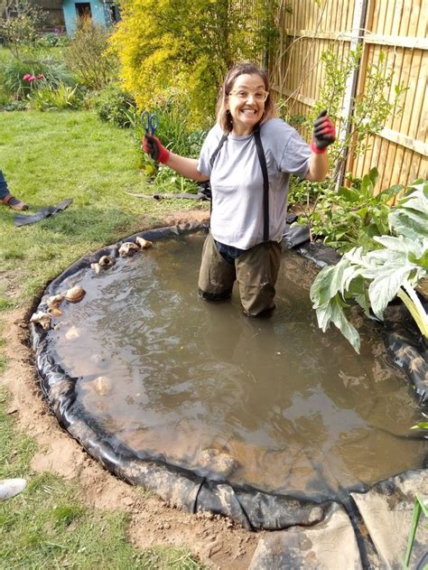 diy pond liner underlay - Eddy Barnhart