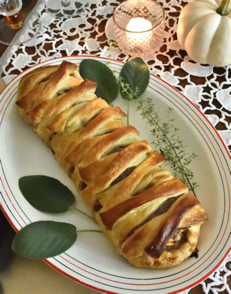 Make a beautiful & easy sausage plait for your next soiree!