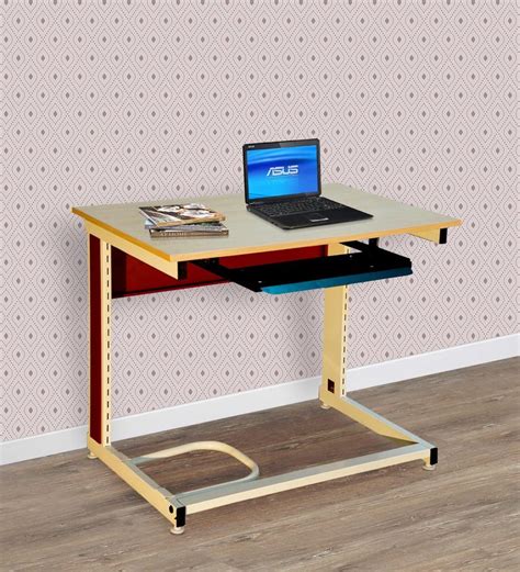 Buy Powder Coated Metal Computer Table by Delite Kom Online - Modern ...