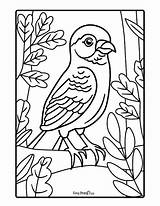 Bird Coloring Pages Printable sketch template