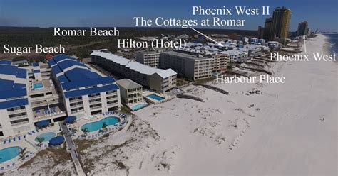 Phoenix West Orange Beach Map