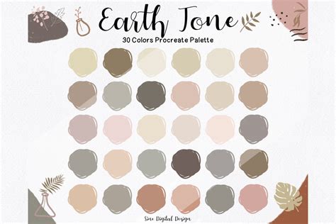 Earth Tone Color Palette