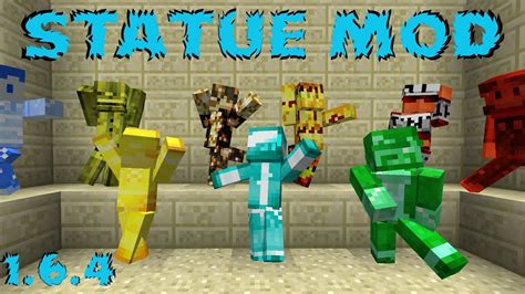 Minecraft: Statue Mod Review |1.6.4| (Make Amazing & Funny Statues ...