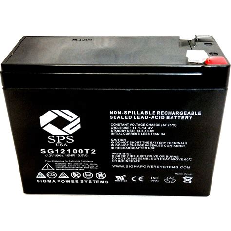 SPS Brand 12V 10Ah Replacement Battery for Schwinn S400, S-400 Scooter (1 Pack) - Walmart.com ...