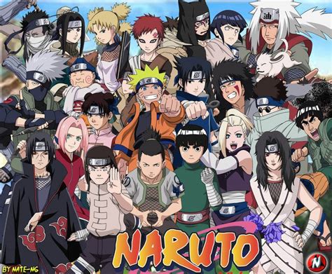 Naruto Characters Wallpapers - WallpaperSafari