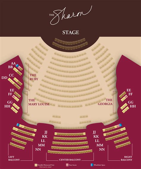 The Sharon | Seating at The Villages Sharon L. Morse Performing Arts Center