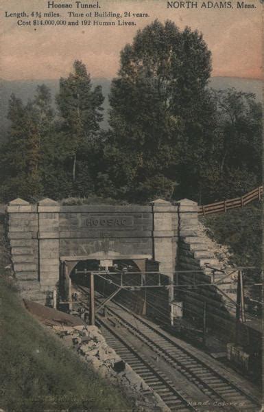 Hoosac Tunnel North Adams, MA Postcard