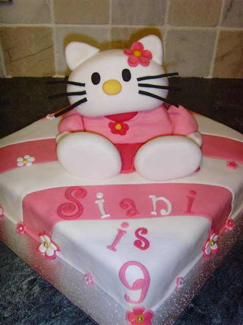 Hello Kitty birthday cake | Hello Kitty 9th birthday cake. | Flickr