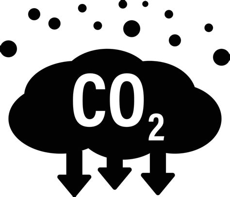 carbon dioxide emissions icon on white background. co2 emissions symbol. co2 sign. flat style ...