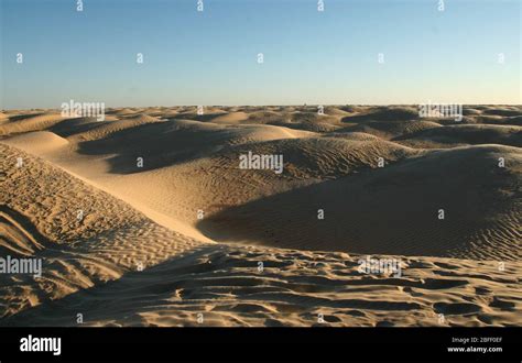 Tunisia, Sahara Desert: Sahara dunes Stock Photo - Alamy