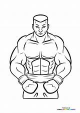 Boxing  Coloring Pages For Kids 100% Free Print Or Download sketch template