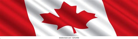 Canadian Flag Wind Stock Vector (Royalty Free) 52914406 | Shutterstock