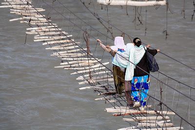 Hidden Unseen: Most Dangerous Rope Bridge In The World