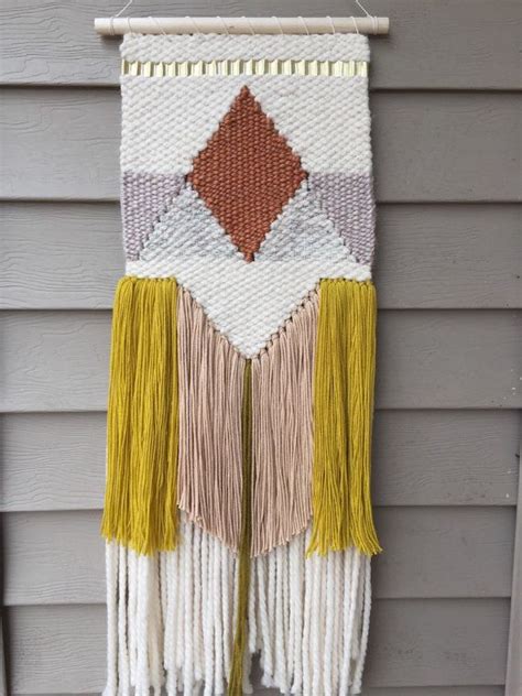 Handmade Woven Wall Art | Woven wall art, Wall weave, Diy weaving