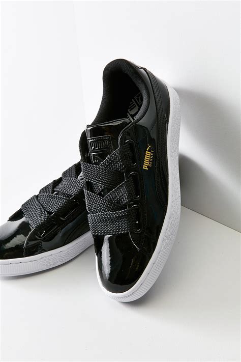 Puma Basket Heart Patent Leather Sneaker | Urban Outfitters