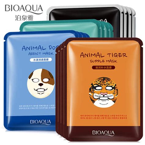 1Pc Animal Facial Mask Deep Moisturizing Sheet Mask Oil Control Skin ...