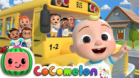 Wheels On The Bus + @CoComelon & Kids Songs | Best Baby Songs | Moonbug Kids - YouTube