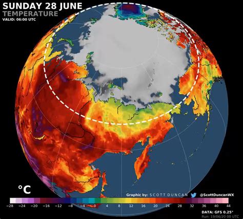 Arctic Circle Warming at Twice Global Rate, Region Sets Record High ...