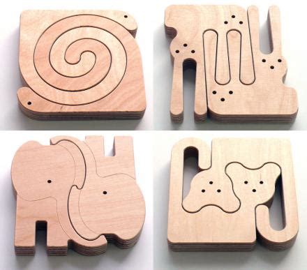 Unique Wooden Animal Puzzles For Babies