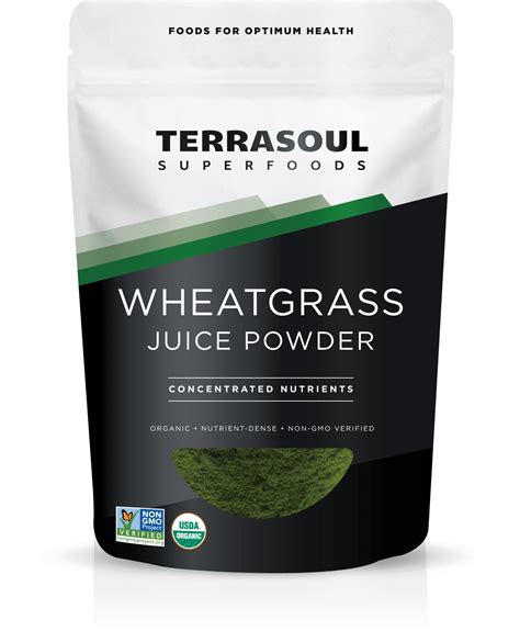 Wheatgrass Juice Powder – Terrasoul Superfoods