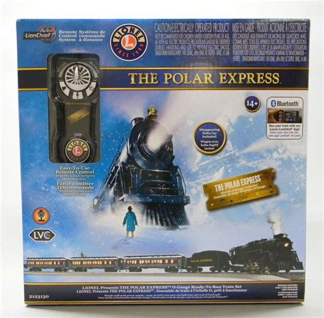 LIONEL THE POLAR EXPRESS LIONCHIEF BLUETOOTH 5.0 TRAIN SET O GAUGE 2123130 NEW - International ...