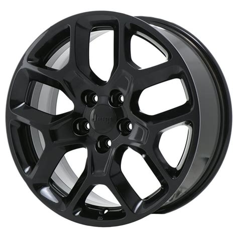 JEEP RENEGADE 2015 - 2019 GLOSS BLACK Factory OEM Wheel Rim (Not ...