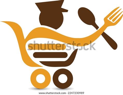 Food Cart Logo Design Vector Template Stock Vector (Royalty Free ...